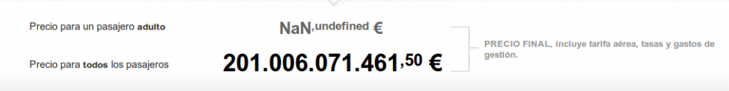 Iberia se ha pasado con el precio. Ligeramente.