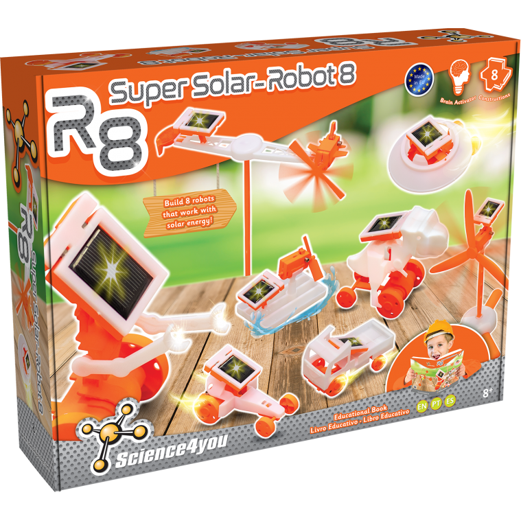 SuperSolar Robot R8