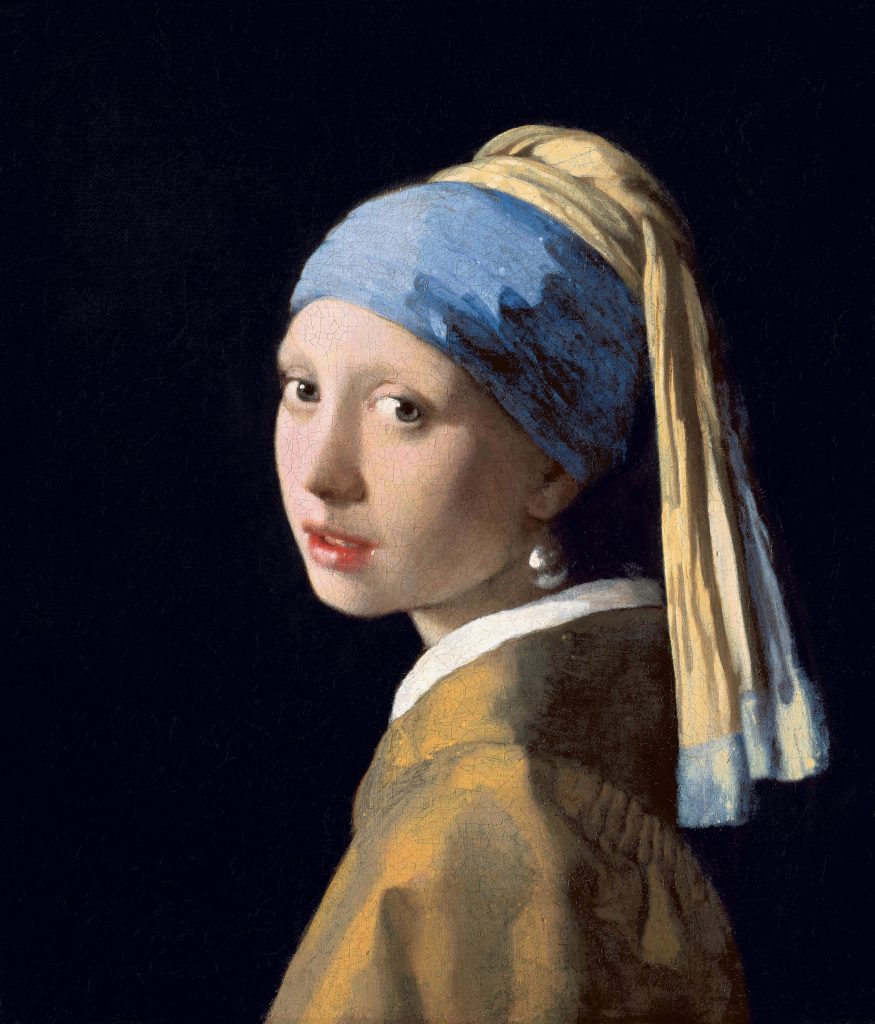 La joven de la perla, de Vermeer