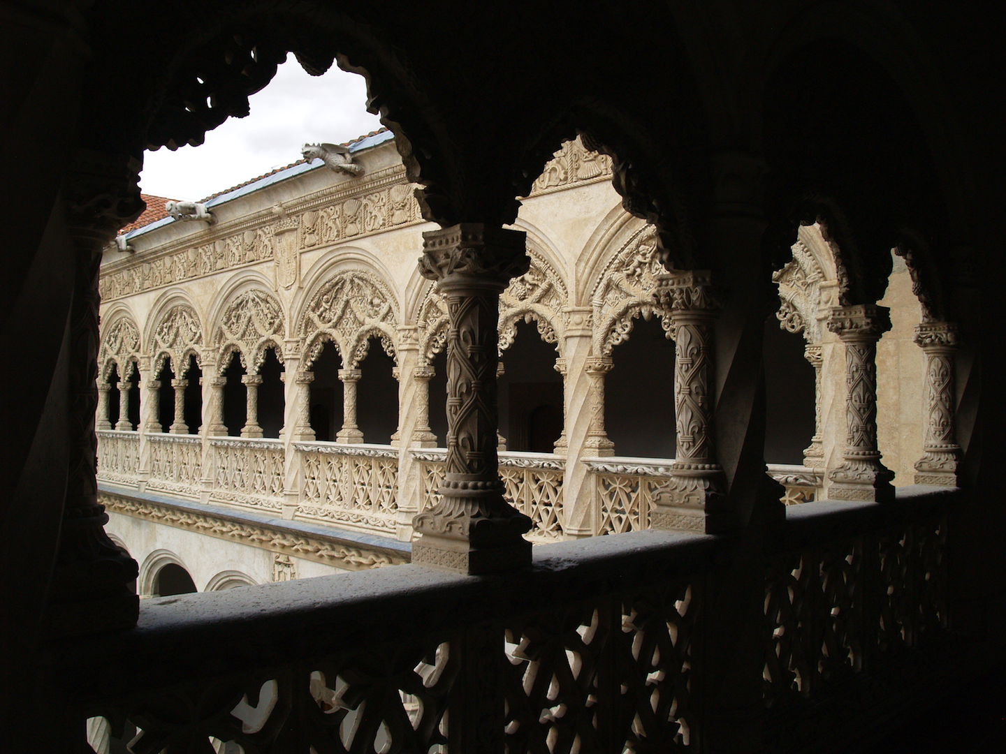El patio del Colegio de San Gregorio