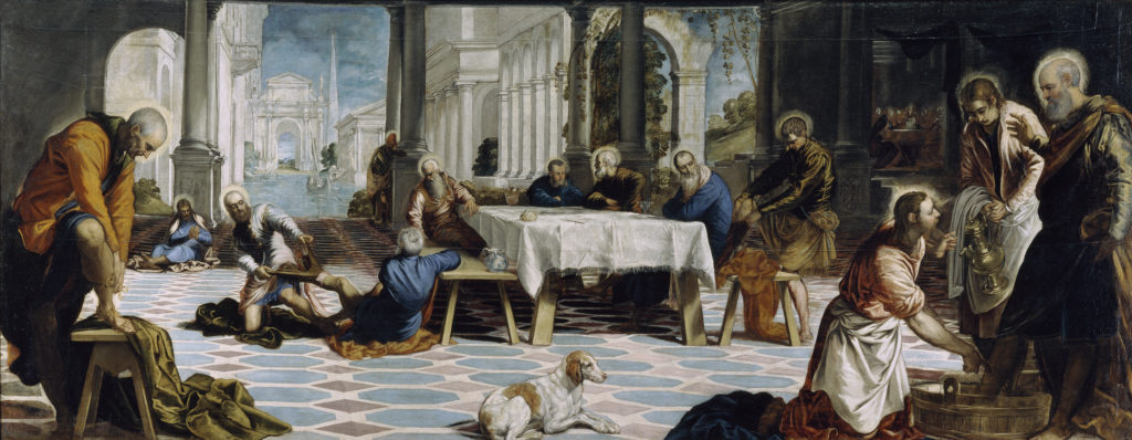 El lavatorio, de Tintoretto