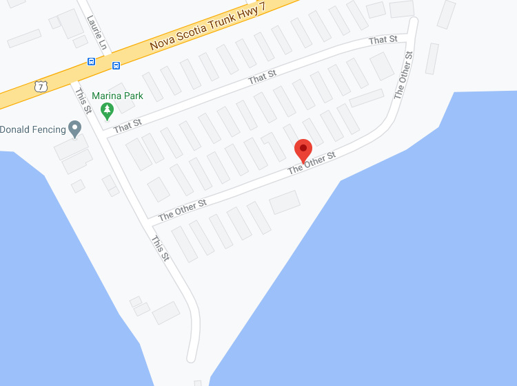 ¿En qué calle vives?