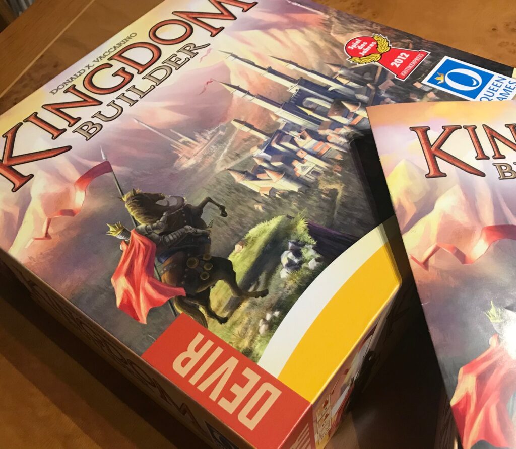 Kingdom Builder, creación de Donald X. Vaccarino, de Devir