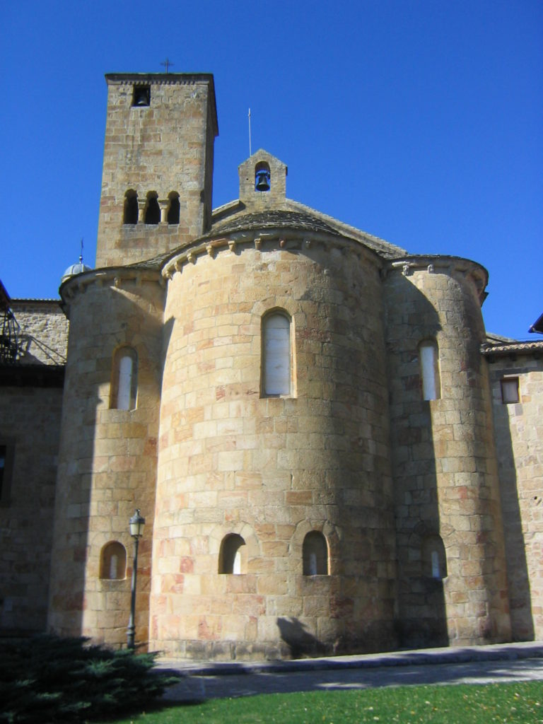 El monasterio de Leyre, en Yesa (Navarra)