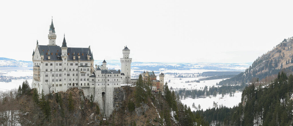 El castillo de Neuschwanstein, en Baviera