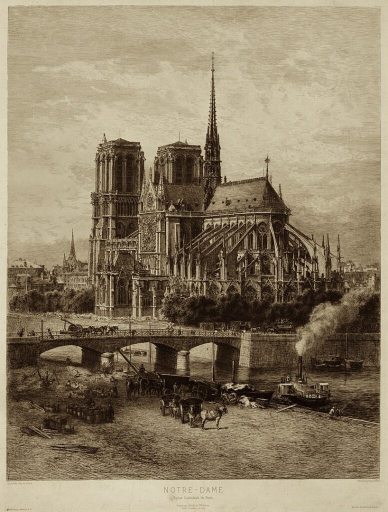 La aguja de Notre Dame, de Viollet-le-Duc