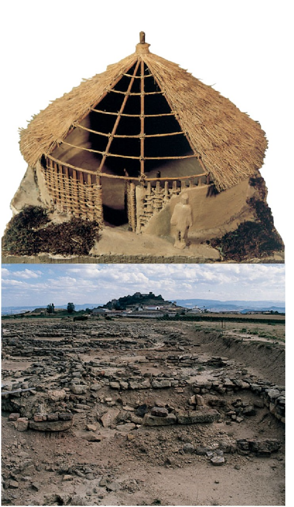 El poblado de La Hoya, en Laguardia