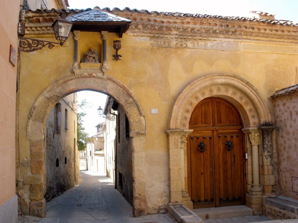 El barrio de las Canonjías, en Segovia