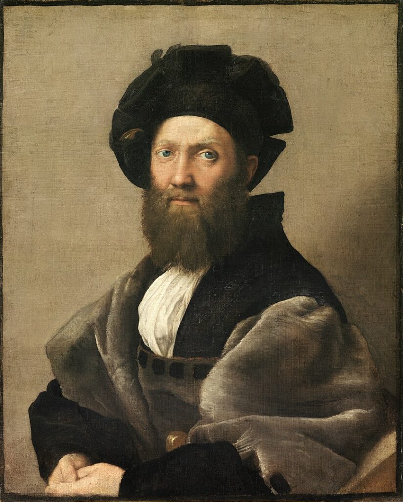 Retrato de Baltasar Castiglione, de Rafael