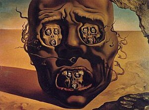 La cara de la guerra, de Salvador Dalí