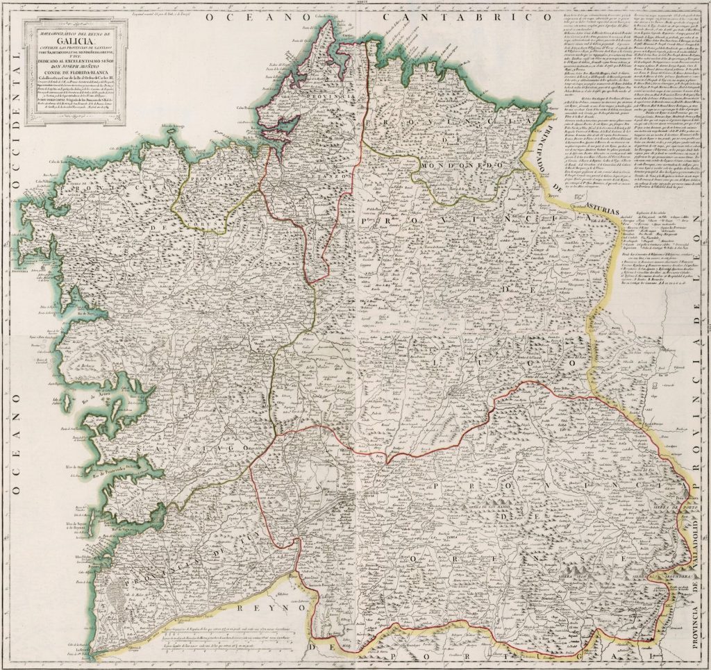 Galicia en tiempos de Floridablanca