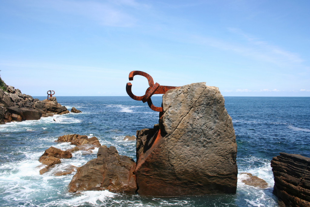 Peine del viento XV, de Eduardo Chillida y Luis Peña Ganchegui