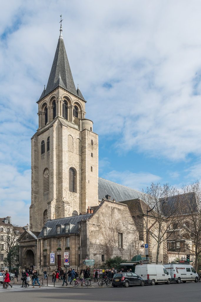 Abadía de Saint-Germain-des-Prés, en París