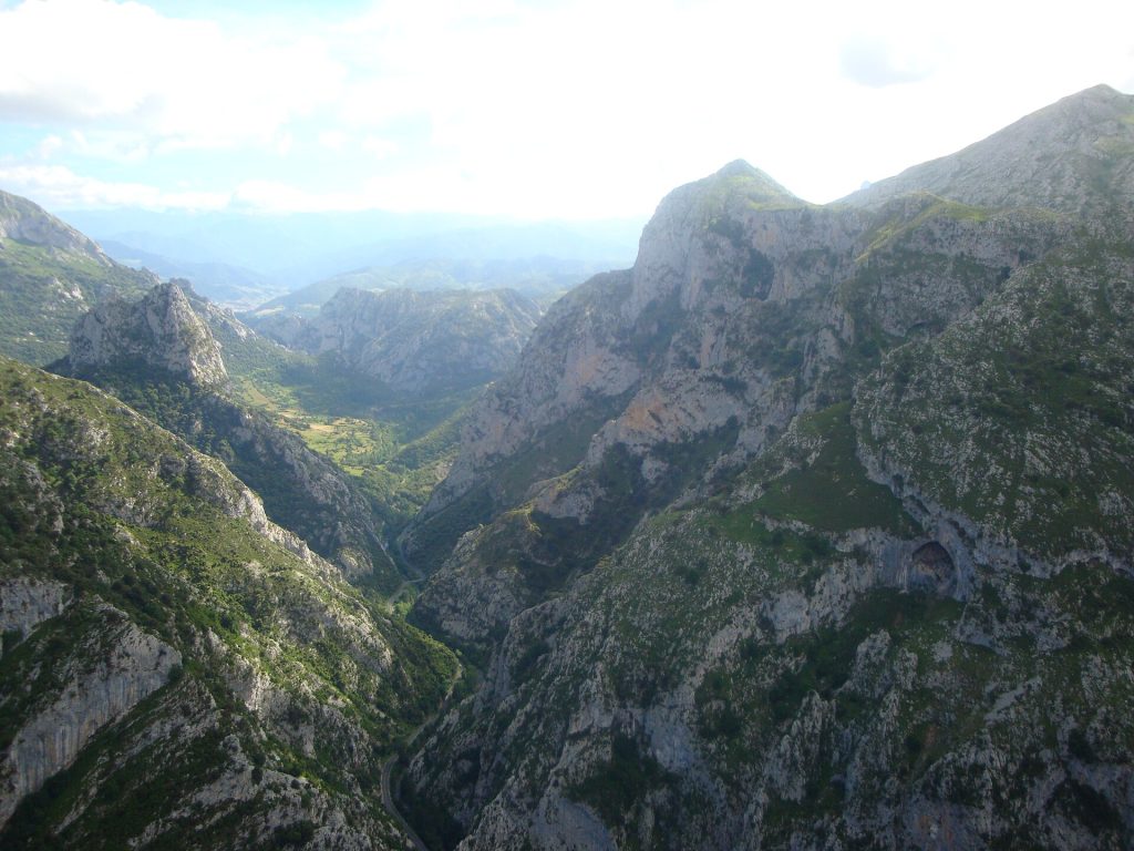 Desfiladero de La Hermida, en Cantabria