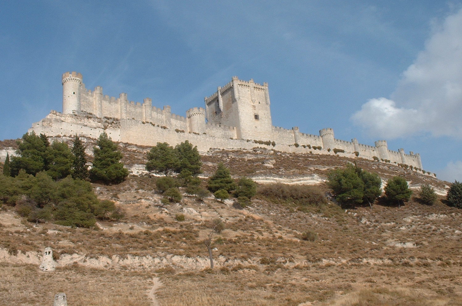 Castillo de Peñafiel (en Peñafiel, Valladolid, España)