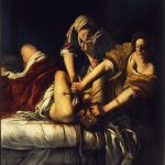 Judith decapitando a Holofernes, de Artemisia Gentileschi