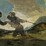 Duelo a garrotazos, de Francisco de Goya