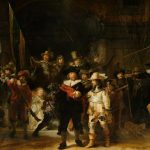 La compañía militar del capitán Frans Banninck Cocq y el teniente Willem van Ruytenburgh, de Rembrandt