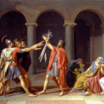 El Juramento de los Horacios / Le Serment des Horaces, de Jacques-Louis David