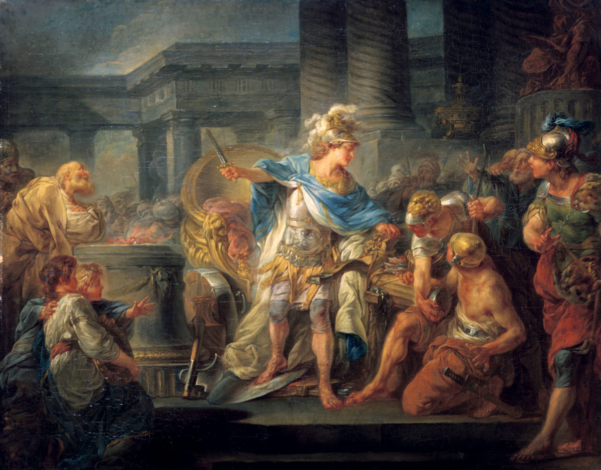 Gordias, Alejandro Magno y Fernando el Católico