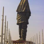 La estatua más grande del mundo (Estatua de la Unidad, en Guyarat, India)