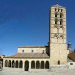 La torre de la Iglesia de San Esteban, en Segovia