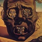 La cara de la guerra, de Salvador Dalí