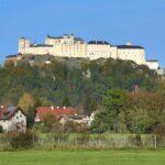 La fortaleza Hohensalzburg, en Salzburgo